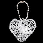 TecUnite Aluminum Craft Wire for Sculpting Armature Bendable Craft Wire for DIY Jewelry Making (1 Roll,Silver,10 M x 1.5 mm)