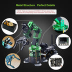 Yahboom Robot Arm Kit 6DOF for Jetson Nano 4GB AI Programmable Electronic DIY Robot Hand Building with Camera for Adults ROS (Nano-DOFBOT Without Nano)