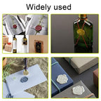 Wax Seal Stick, Ioggtser 30PCS Mini Glue Gun Wax Seal Stick for Wax Seal Stamp, Sealing Wax Sticks for Wedding Invitations, Cards, Envelopes (Black)