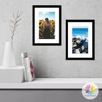 Mat Board Center, Pack of 10, 13x19 for 9x15 White Photo Picture Mats - Acid Free, 4-ply Thickness, White Core - for Pictures, Photos, Framing