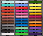 Soft Pastel Sticks, 36 PCS Vibrant Colors Chalk Sticks for Artists, Pastels Art Supplies for Drawing, Blending, and Shading