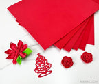 MEARCOOH Red Foam Sheets Crafts 9x12 Inch 2mm Eva Color Craft Foam Paper for Crafts Project Preschoolers Classroom Scrapbooking DIY Cosplay(10 Sheets)