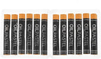 PATIKIL Dark Yellow Oil Pastels, 12Pcs Soft Oil Crayons Creamy Pastels Stick Art Supplies for Art Painting Drawing Blending Graffiti for Artists Beginners