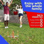 Elite Sportz Ring Toss Games for Kids - Outdoor Yard Game for Adults & Family - Backyard Toys, Outdoor Game, Backyard Games, Lawn Games for Kids Ages 4-8