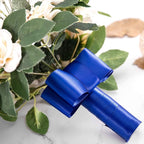 Humphrey's Craft 1-1/2 Inch Cobalt Blue Double Faced Satin Ribbon - 25 Yards Variety of Color for Crafts Gift Wrapping Bows Bouquet Decoration Sewing Christmas Tree Wedding Invitation Card.