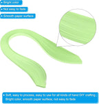 PATIKIL Quilling Strips Paper 600pcs 5mm 39cm Origami Paper Quilling Kits for Art DIY Hand Craft Christmas, Light Green