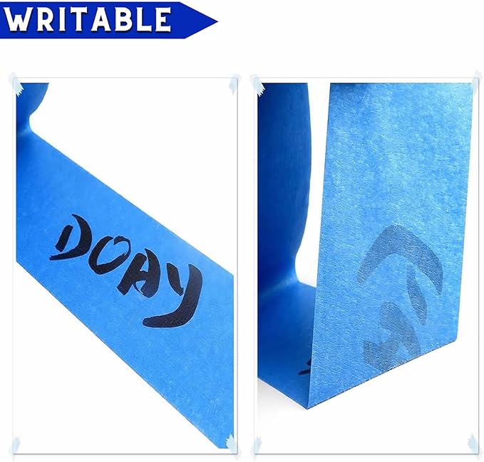 Blue Painters Tape 4 Inches x 45 Yards - 3D Printing Tape - Multi Surface Use - Single Roll