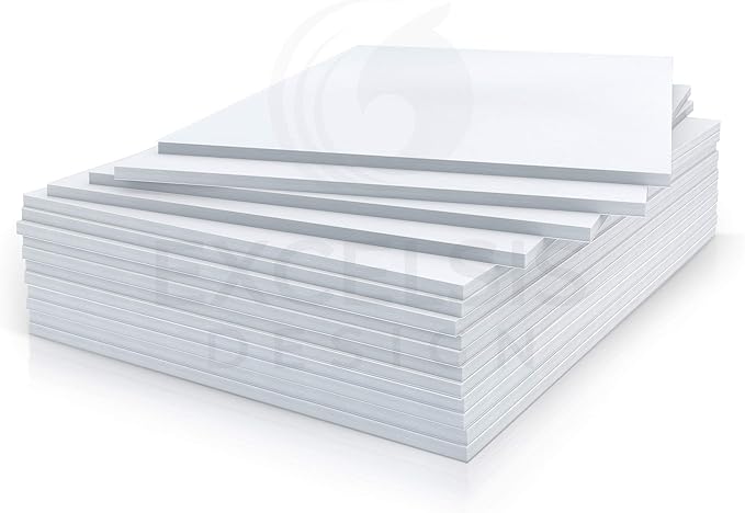 White Foam Board 20 x 30 x 1/8" (3mm) Inch, 15 Pack Acid-Free Foam Core Poster Board Sheets for Art, Crafts, Presentation, Vision Board, Signboard, and Party Decorations