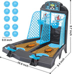 Table Top Games, Glow in The Dark Mini Basketball Game - Desktop Games for Kids，Desk Toys for Office for Adults - Basketball Gifts for Boys 3 4 5 6 7 8 9 10 11 12