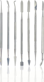 CYNAMED Stainless Steel Spatula Wax & Clay Sculpting Tool Carver Set (7PK)