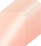 40 Sheets Pink Shimmer Cardstock 8.5 x 11 Crafts Paper, 75lb Heavyweight Card Stock Craft Paper for DIY Cards Making, Greeting Cards, Wedding Invitations, Menus