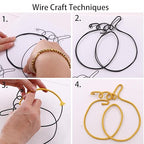 Wire Craft Kit for Adults, Teens Halloween DIY Wire Art Crafts Set for Home Gatherings, Birthday Party Group, Holiday Parties, Women Birthday, Mother's Day Gifts, Handmade Home Decor (Halloween)