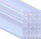 PATIKIL 8.3x5.8" Holographic Sticker Paper, 20Sheets A5 Polypropylene Self-Adhesive Transparent Waterproof Laminate Overlay Film for Photo Cards Scrapbook Decorations, Butterfly