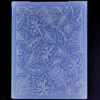 DDOUJOY Leaves Background Plastic Embossing Folders for Card Making Scrapbooking and Other Paper Crafts 2101034