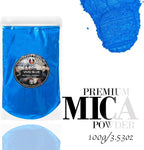 Vivid Blue Mica Powder for Epoxy Resin 100g / 3.5oz.Sealed Bag- Techarooz 2 Tone Resin Dye Color Pigment Powder for Lip Gloss, Nails, Colorant for Slime Bath Bombs Soap Making & Polymer Clay
