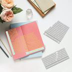 ORIGACH Elegant Everyday Sentiments Words Hot Foil Plate and Die Cuts Sets for DIY Scrapbooking Paper Cards Decor Embossing Foil Handmade Craft