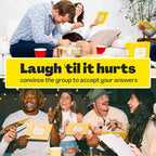 OFF TOPIC Party Game for Adults - Fun Adult Board Games for Groups of 2-8 Players - Hilarious Game Night Card Game for Friends, Family & More