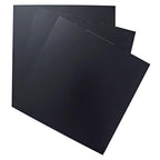 EAGLE 1: 12" x 12" 26 Gauge Sheet Metal Squares (3 Pack Per Order, Multiple Colors) Great for Arts, Crafts, DIY Home or Work Projects (12" X 12", Black)