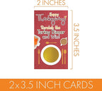 DISTINCTIVS Thanksgiving Party Game, 30 Player Scratch Off Cards, Friendsgiving Party Games