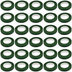 KEILEOHO 30 Rolls 29.5 Yard Floral Tape, 1/2 inch Wide Dark Green Flower Stem Tape, Florist Tapes for Floral Bouquet Making and DIY Crafts