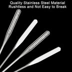 50PCS Embroidery Sewing Needles for Brother Machine Needles Size 65/9 130/705H HAx1 Sewing Needles Machine for Brother Sewing Machine
