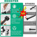 4 in 1 Hot Wire Electric Foam Cutter kit, Styrofoam Cutting Tool 15W/ 6V, Heated Foam Carving Knife Kit. (Bagged White)
