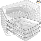 Great Andrew 10 Pcs Paint Tray Liners, 9-Inch, Deep Capacity Disposable Paint Tray Liner, Paint Pan Liners, Roller Trays for Painting Walls, DIY Projects, Home Improvement