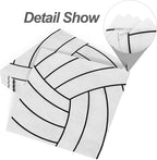 Aodaer 48 Count Volleyball-Themed Paper Napkins, 13 x 13 Inches Unfolded, 2-Ply Disposable Party Napkins for Volleyball Sports Party Supplies