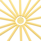 Yoption 15 Pieces Light Yellow Glue Gun Sealing Wax Sticks for Wax Seal Stamp, Great for Wedding Invitations, Envelopes, Cards, Christmas Gift Ideas, Wine Packages (Light Yellow)