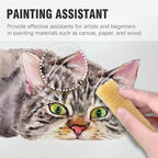 White Watercolor Masking Fluid - Professional Art Supplies with Brush & Eraser for Artists, Painting Medium Pen