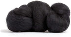 Desert Breeze Distributing 100% Natural Merino Wool Roving - Premium Combed Top Merino Roving Wool - Tapestry, Spinning, Wet Felting & Needle Felting Supplies - 21.5 Micron - 1 oz, Color Black