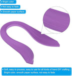 PATIKIL Quilling Strips Paper 600pcs 5mm 39cm Origami Paper Quilling Kits for Art DIY Hand Craft Christmas, Violet Purple