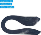 PATIKIL 600pcs Quilling Strips Paper 1/8"(3mm) 39cm Origami Paper Quilling Strip for Art DIY Hand Craft Christmas, Navy Blue