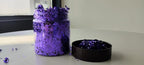Gilding Flakes,Gold Foil Flakes for Resin,Blue Red Purple Pink Metallic Foil Flakes for Resin Jewelry Making,Nails,Painting Art,Crafts and Slime (Purple)