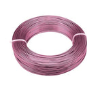 3mm Aluminum Craft Wire, 50 Feet 9 Gauge Bendable Anodized Metal Wire for Sculpting, Jewelry Making, Armature Making, Wire Weaving and Wrapping