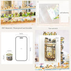 PET Tape Set for Junk Journal,6 Rolls Cute Cat Tape Stickers,Clear Pet Dog Stickers for Scrapbooking,Journaling,Planner,DIY Arts Crafts,Notebook,Phone Case,Cups(Pet Time)