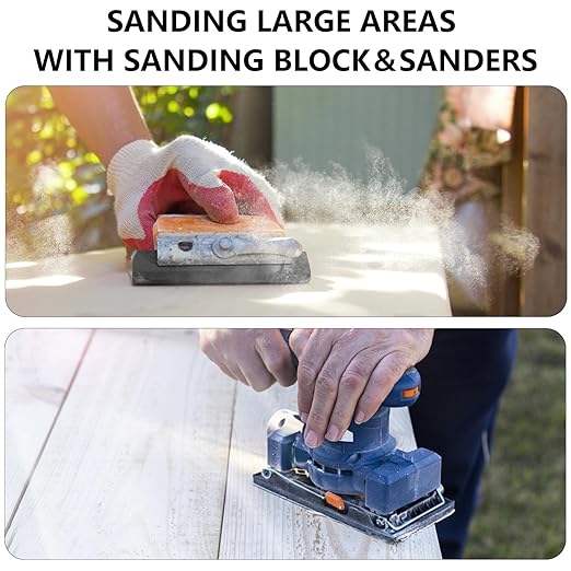 7000 Grit Sandpaper, 9 x 11 Inch Wet Dry Sand Paper Hand Abrasive Sanding Sheets for Wood Metal Automotive Sanding and Polishing, Extra Fine - 5 Sheets