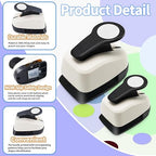 Circle Punch, Circle Hole Punch, Paper Hole Puncher, 3 PCS CirclePunch Set, 1 inch Hole PunchCircle, 5/8'' CirclePaper Punchers, 3/8'' Craft Punches, HolePuncher for Crafts, Shape Punches