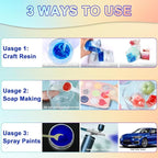 Matio White Glitter Mica Powder, 0.7oz/20g Premium Resin Glitter Powder Natural Epoxy Resin Color Pigment for Candle Making, Bath Bombs, DIY Crafts, Lip Gloss, Hair, Nail Art（Diamond Dazzling）