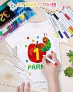 Fabric Markers Pen, 32 Colors Permanent Fabric Paint Pens for T-Shirt, Fine Tips Art Marker Set for Canvas Bags Hats Sneakers and Textiles