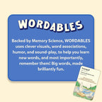 Skillmatics Vocabulary Flash Cards for Kids - Learn 100 Words with Wordplay, Visuals, & Soundplay, Christmas Stocking Stuffers, Educational Gifts for Ages 8, 9, 10 & Up, Screen-Free Language Game