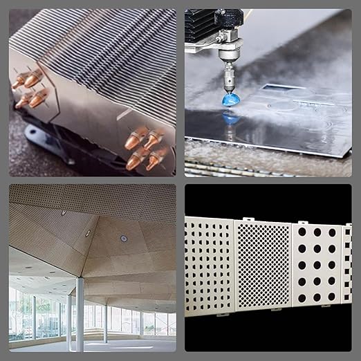 6061 T651 Aluminum Sheet Metal 6" x 12" x 1/8" (0.125") Rectangle Metal Plate Covered with Protective Film, 3mm Flat Aluminum Plate for Crafting and Industry