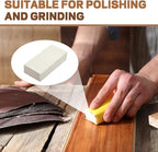 4 Pcs Thickened Felt Blocks Wool Soft Felt Squeegee Automotive Vinyl Wrapping Tool 1'' x 2'' x 4'' White Film Installing Tool for Sandpaper Sanding Polishing for Window Tinting No Scratches