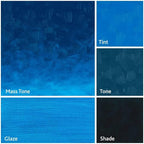 Tusc & Pine Artist Oil Paint - Manganese Blue Pastiche, 150 ml, Non-Yellowing, Rich & Creamy Consistency, Maximum Pigment Load, Small Batch Milled Oil Paints Made in the USA for Professional Artists