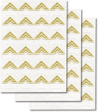 GOONAVI 10 Sheets 240 Pcs Shiny Gold Acid-Free Photo Corners, Self-Adhesive Mounting for Wedding Scrapbook Supplies, DIY Photo Album, Journal, Guest Book, Memory Book
