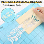 HTVRONT HTV Vinyl Rolls Heat Transfer Vinyl - 12" x 8ft Cream HTV for Shirts, Iron on Vinyl for All Cutting Machines - Easy to Cut & Weed for Heat Vinyl Design (Cream)