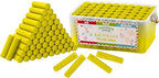Kid Made Modern 60 Count Pack of Sidewalk Chalk – Yellow