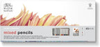 Winsor & Newton Studio Collection Artist Pencils, Mixed Pencil Box Set, 45 piece