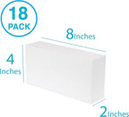 Silverlake 8x4x2 Craft Foam for Styrofoam Block Projects (18-Pack)
