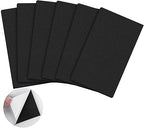ToLanbbt 6 PCS Adhesive Foam Padding Sheets Closed Cell Neoprene Foam Sheet 1/8" Thick, 12" x 8" Self Stick Insulation Anti Vibration Pads Anti-Slip for Furniture, Cars, Speakers, DIY